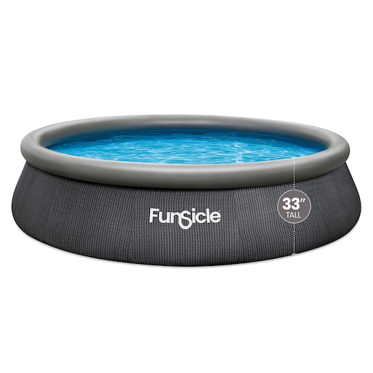 Funsicle 13ft. QuickSet Designer Pool Above Ground Inflatable Pool Set